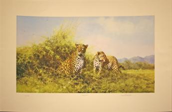 'Leopards' (silkscreen) 1997